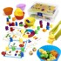 Montessori edukativni set "Medvjedići uče brojati", 44 elemenata